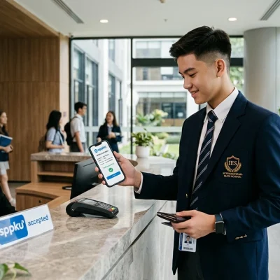 Aplikasi pembayaran Sekolah